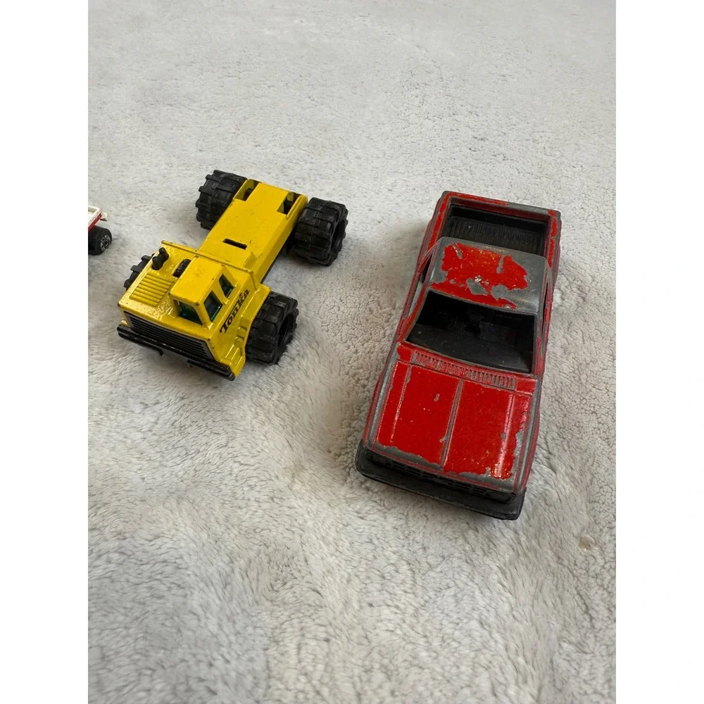 Vintage Tonka Tootsietoy Road Champs Toy Truck Lot Ford Bigfoot‎ Chevy S-10 5pc